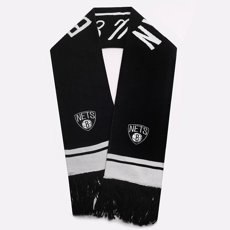  черный шарф Mitchell and ness NBA Scarf S337ZBLACK - цена, описание, фото 1